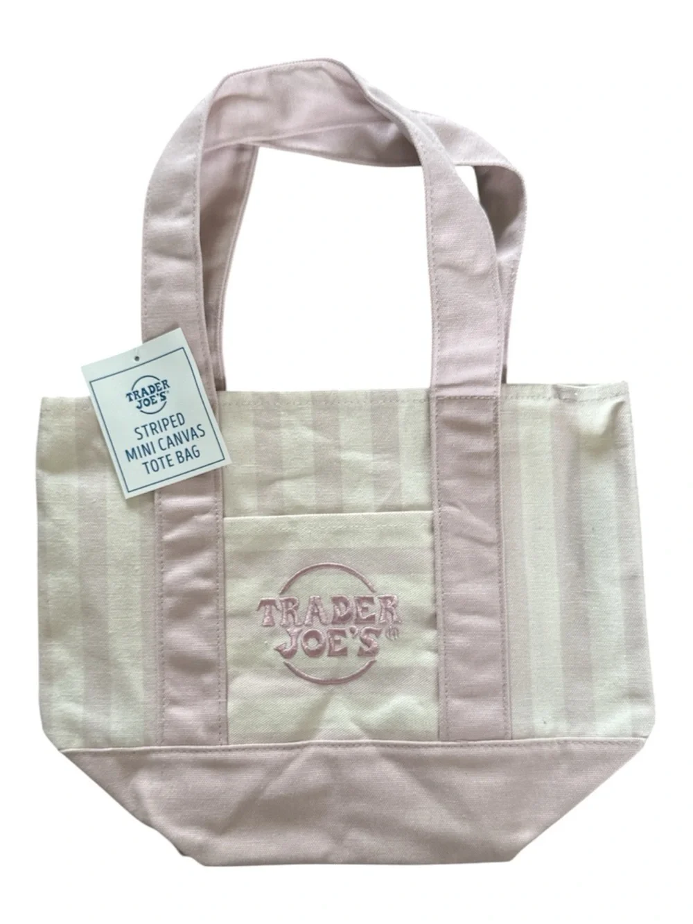 Trader Joe’s Mini Canvas Tote Bag Set of 4 - 2026 Limited Edition
